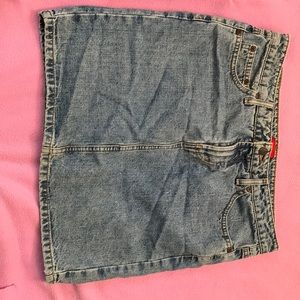 Denim skirt